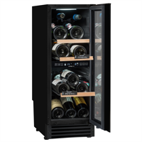 Bild von Avintage-Weinkühlschrank-AVU27TDZB1,-Einbau,-2-Zonen,-25-Flaschen,-schwarz